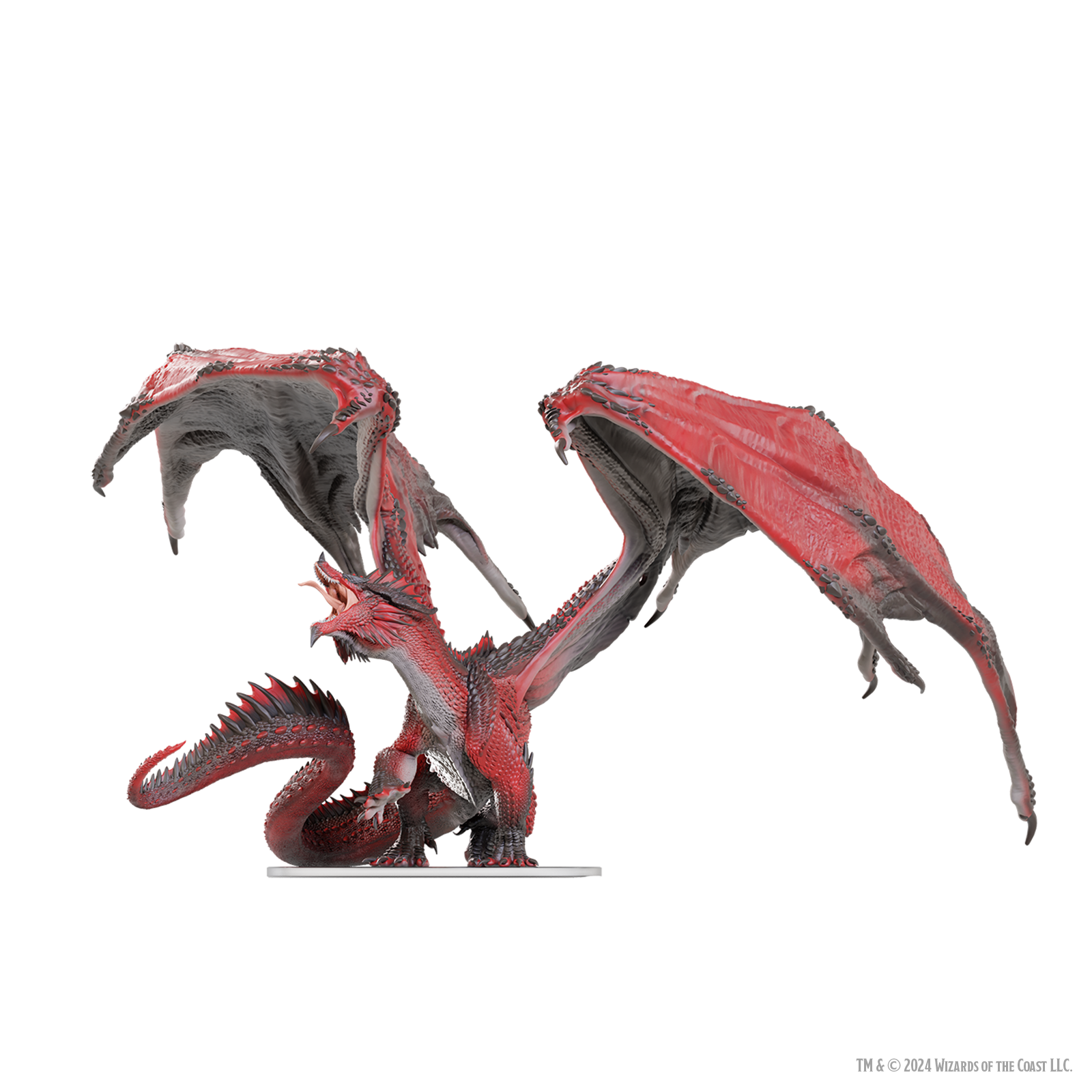 れっどどらごん WizKids Brings D&D's Red Dragon Tyrant And Black Dragon Corruptor