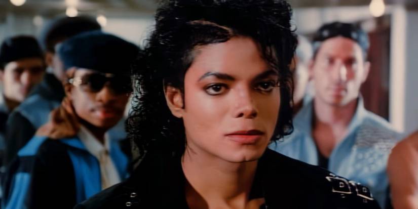 Michael Jackson in the "Bad" music video