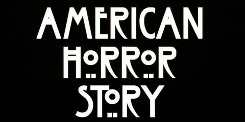 American Horror Story title screen.