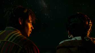 Aram and Egwene stargazing in The Wheel of Time