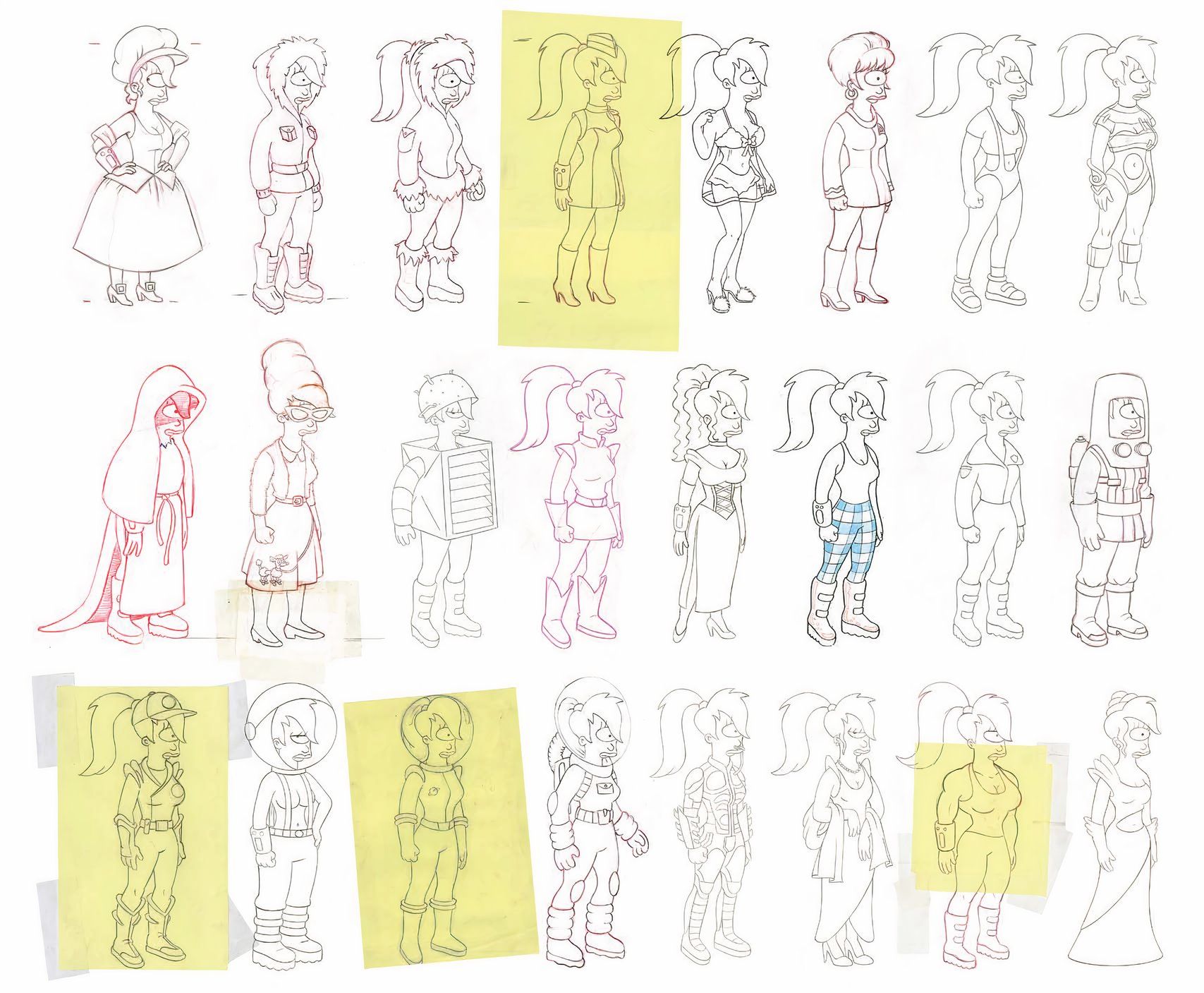 The Art of Futurama: Series Creators Deliver Original Concept Art & New ...