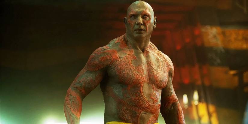 Dave Bautista as Drax the Destroyer in Guardians of the Galaxy
