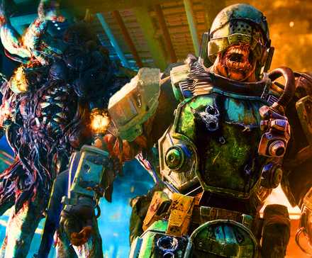 Зомби из Call Of Duty Black Ops 6 перед взрывом