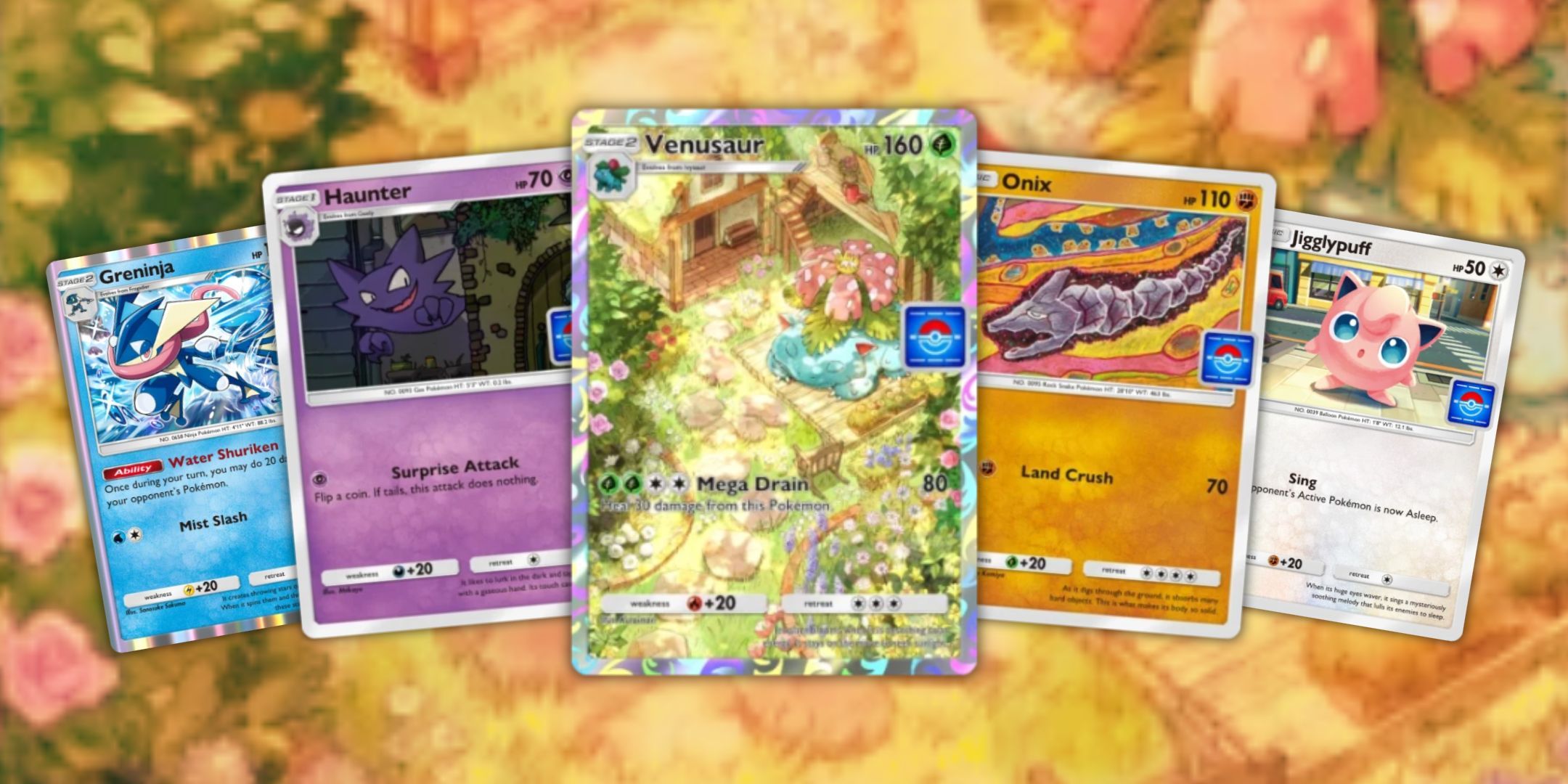 Pokémon TCG Pocket: All Cards Available in the Venusaur Drop Event