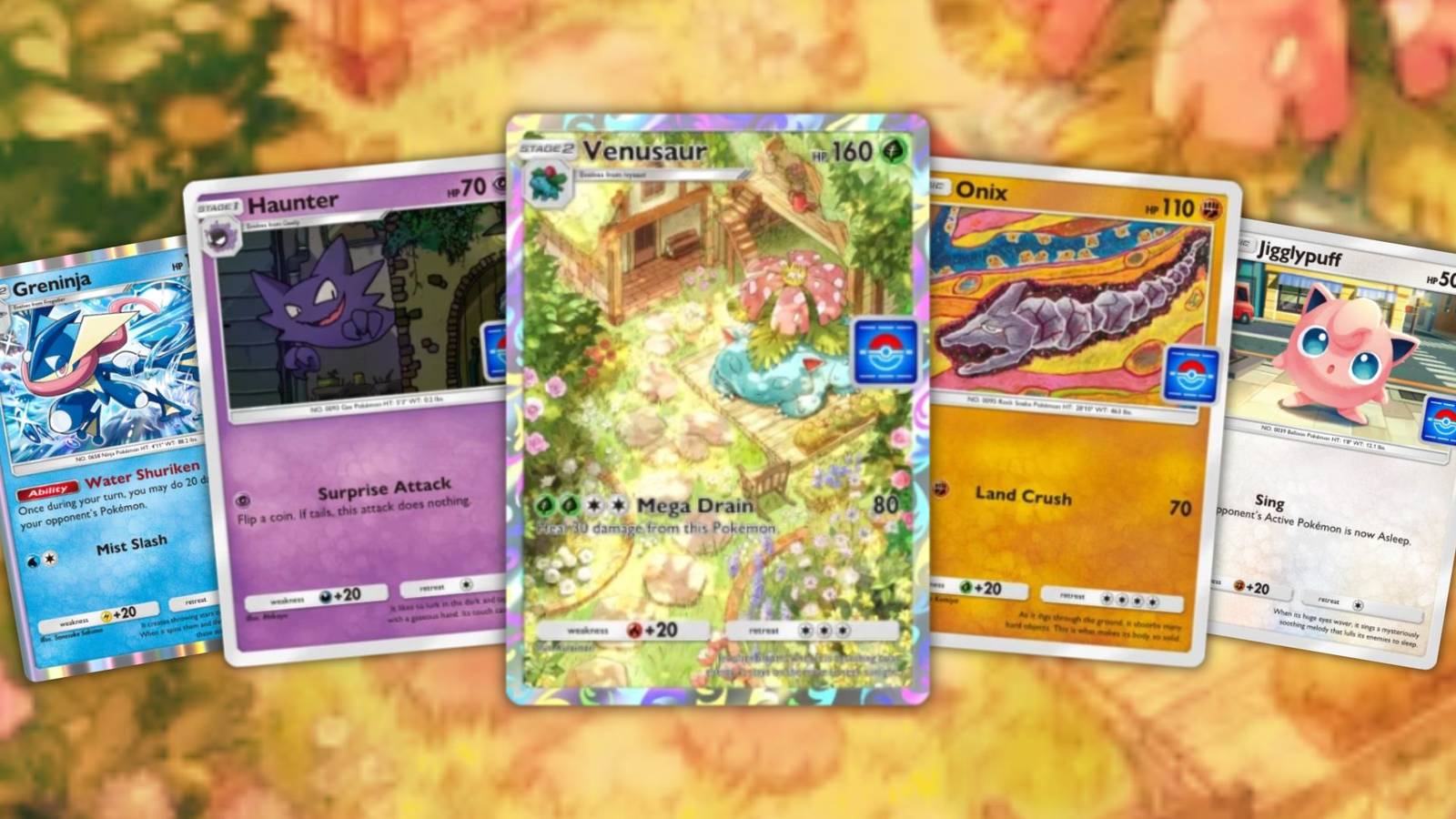 Pokmon TCG Pocket: All Cards Available in the Venusaur Drop Event