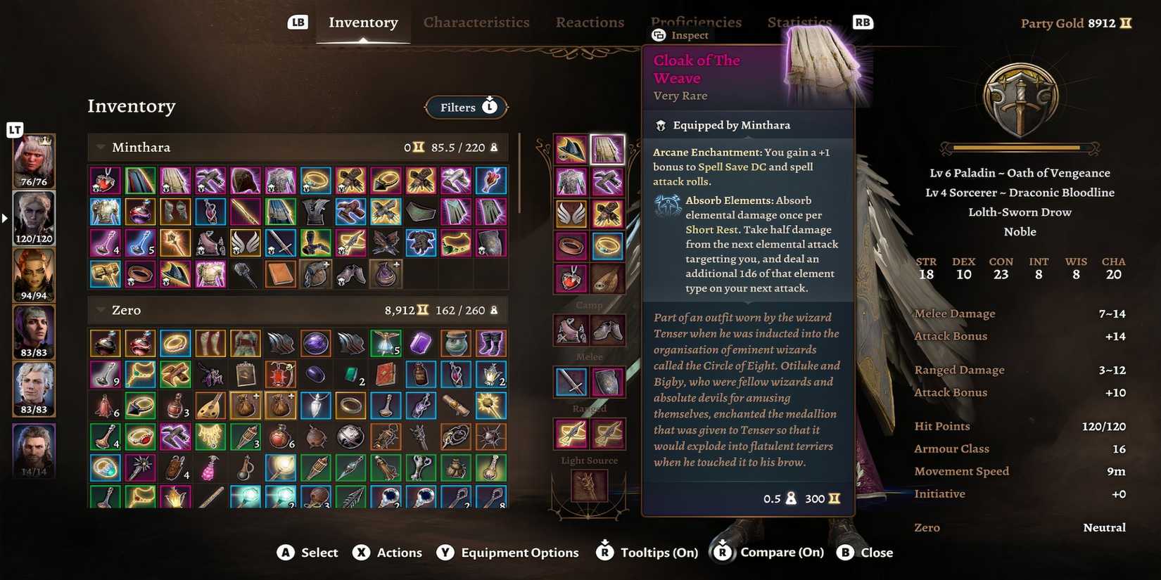 12 Best Armor Pieces For Sorcerers 3 Cloak of The Weave (Sorcerer) Baldur's Gate 3