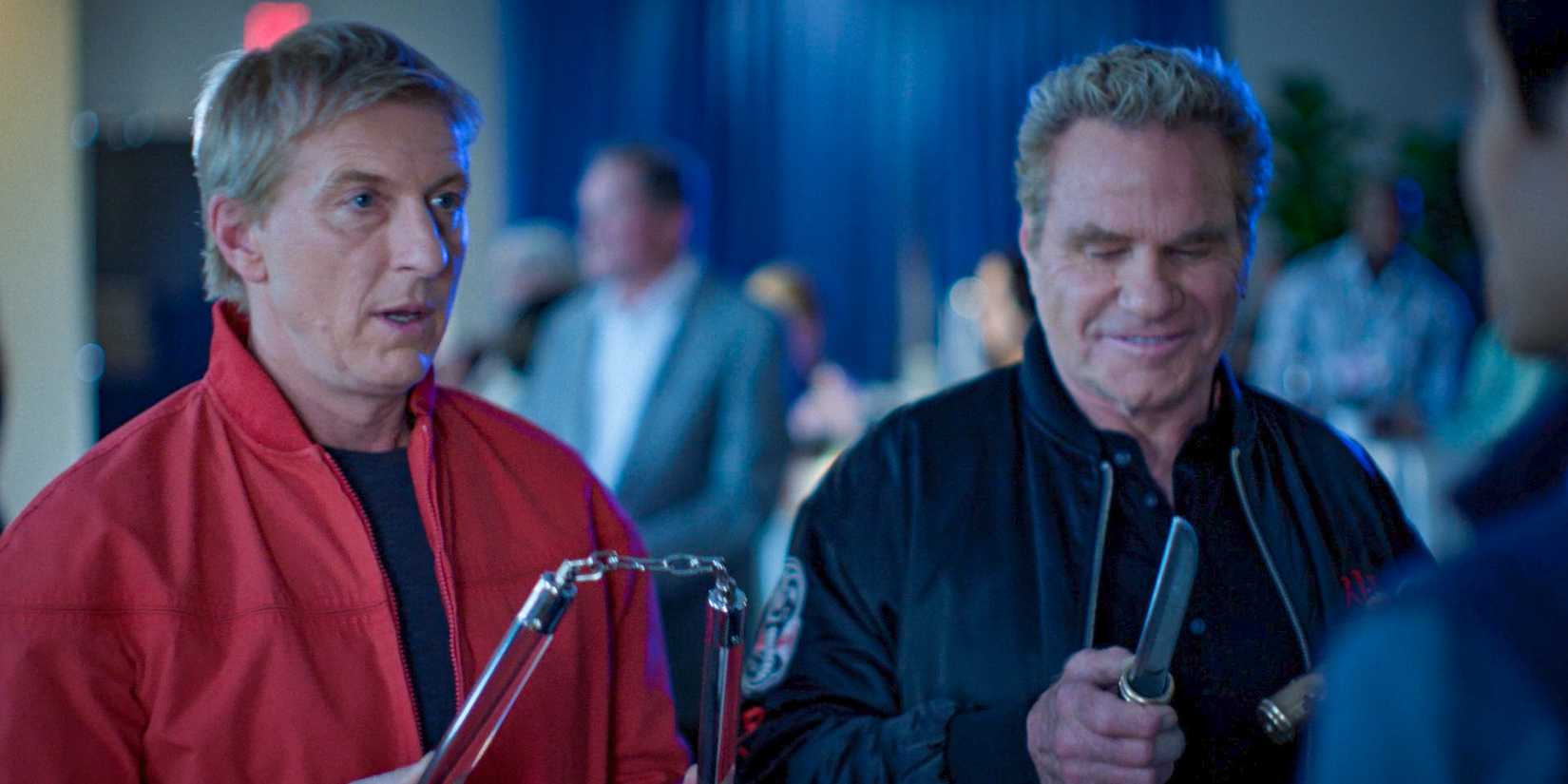 How Cobra Kai Season 6's Johnny vs. Terry Silver Fight Sets Up The
