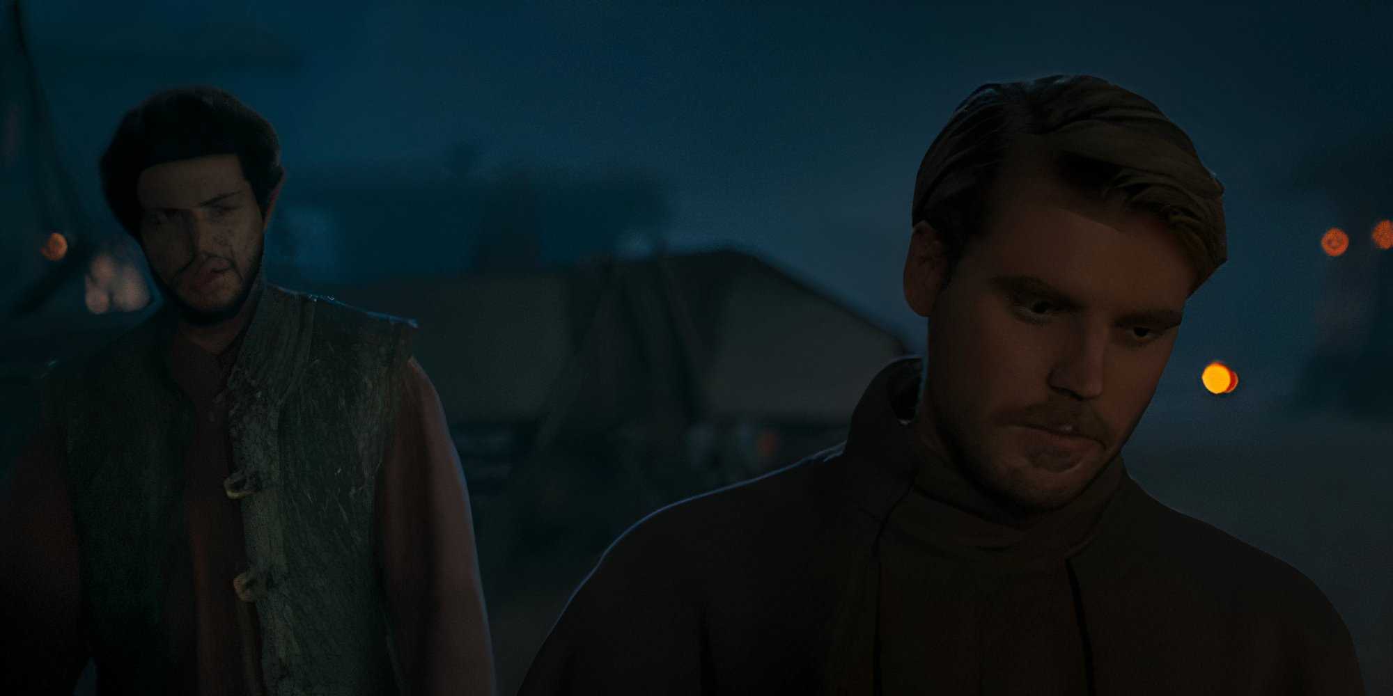Dain Bornhald and Perrin Aybara in The Wheel of Time