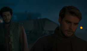 Dain Bornhald and Perrin Aybara in The Wheel of Time