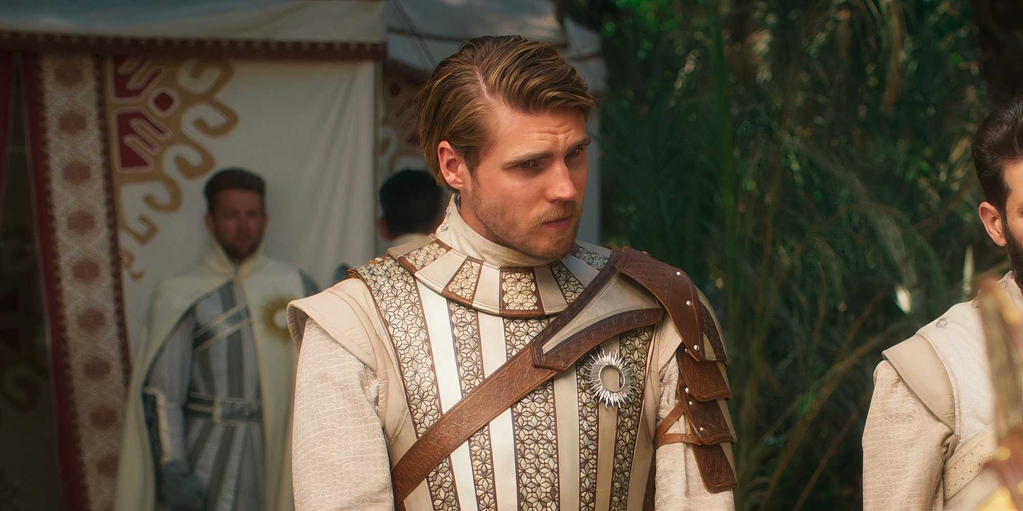Dain Bornhald in his uniform as a Child of the Light in the Wheel of Time