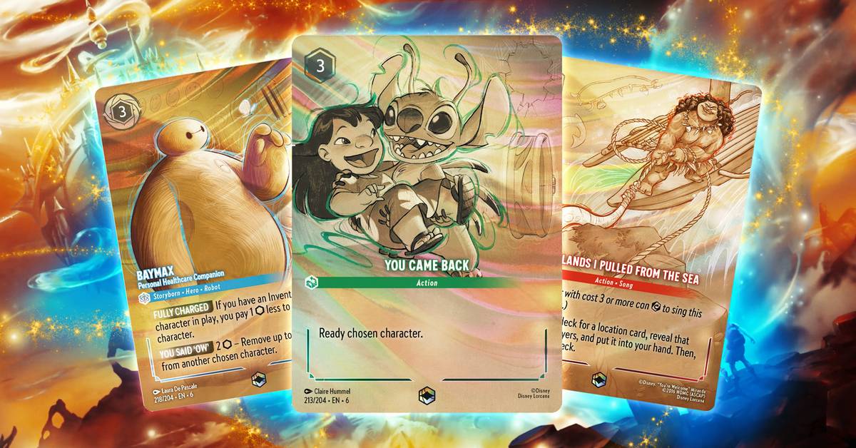 All Disney Lorcana: Azurite Sea Enchanted Cards, Ranked All Disney Lorcana: Azurite Sea Enchanted Cards, Ranked
