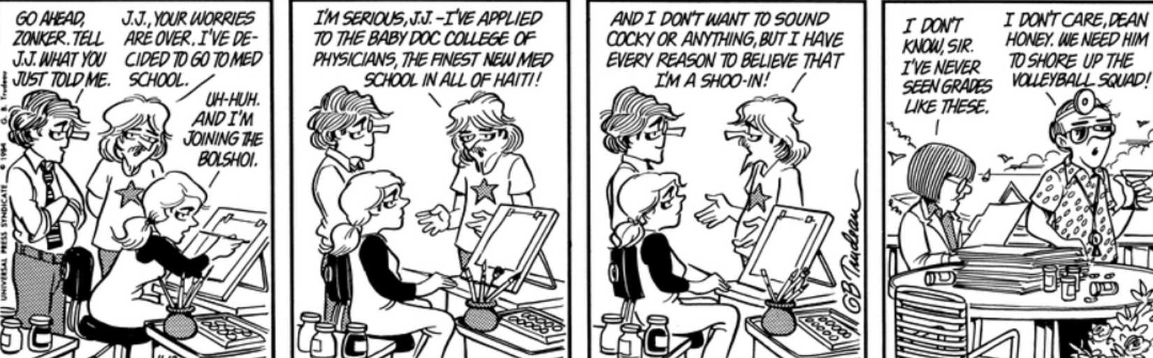 10 Funniest Doonesbury Comics That Just Turned 40