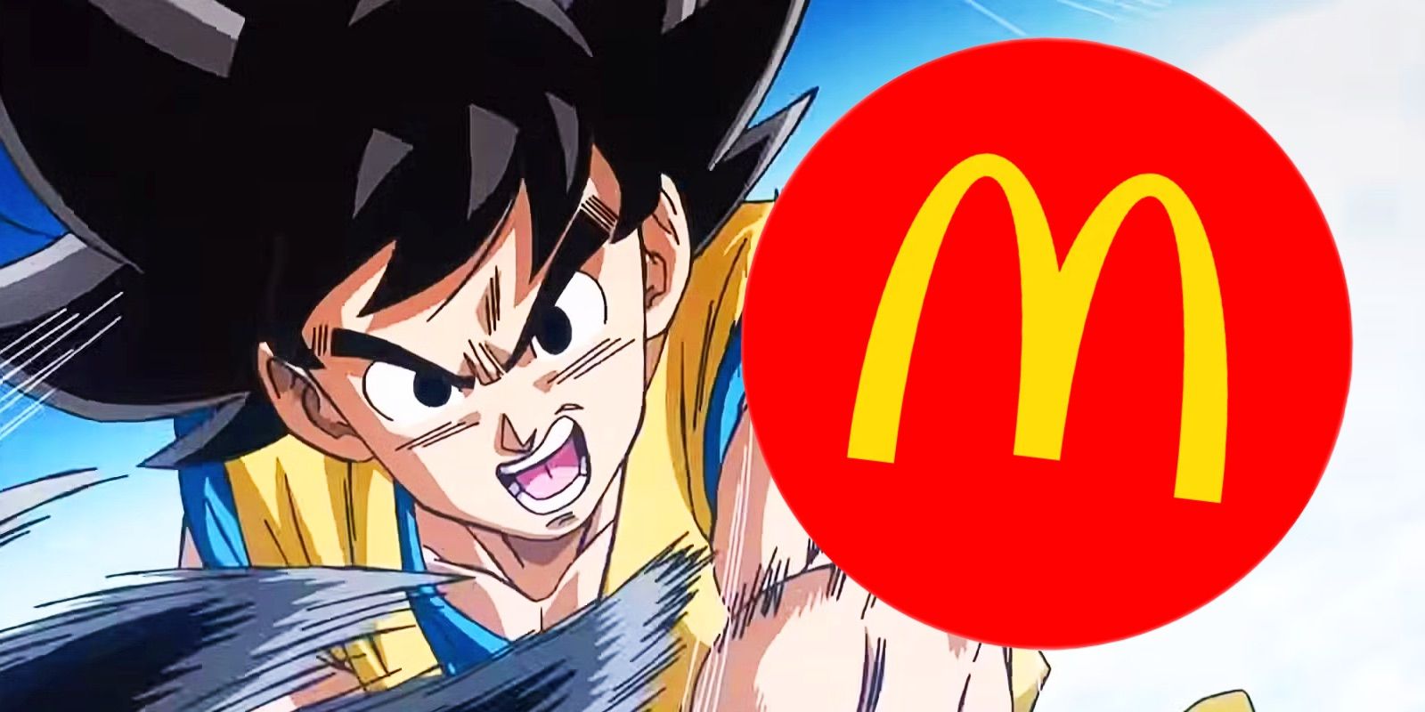 Figurine Dragon Ball Z Sangoku Super Saiyan - Happy Meal McDonald's 2006 - Occasion Collection