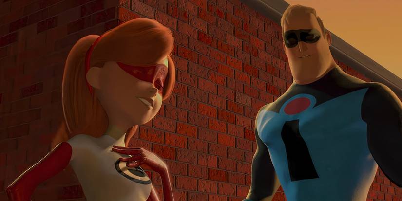 Mulher Elástica e Sr. Incrível em Os Incríveis