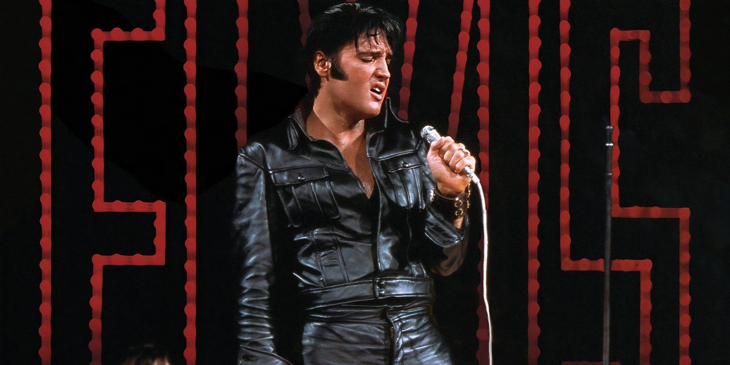 Póster del especial de regreso de Elvis