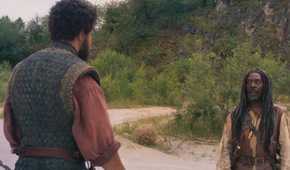 Elyas Machera and Perrin Aybara in The Wheel of Time