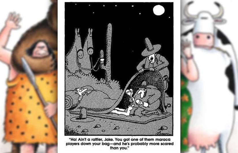 Far Side's Gary Larson Rewrites the World's Most Famous Joke in These ...