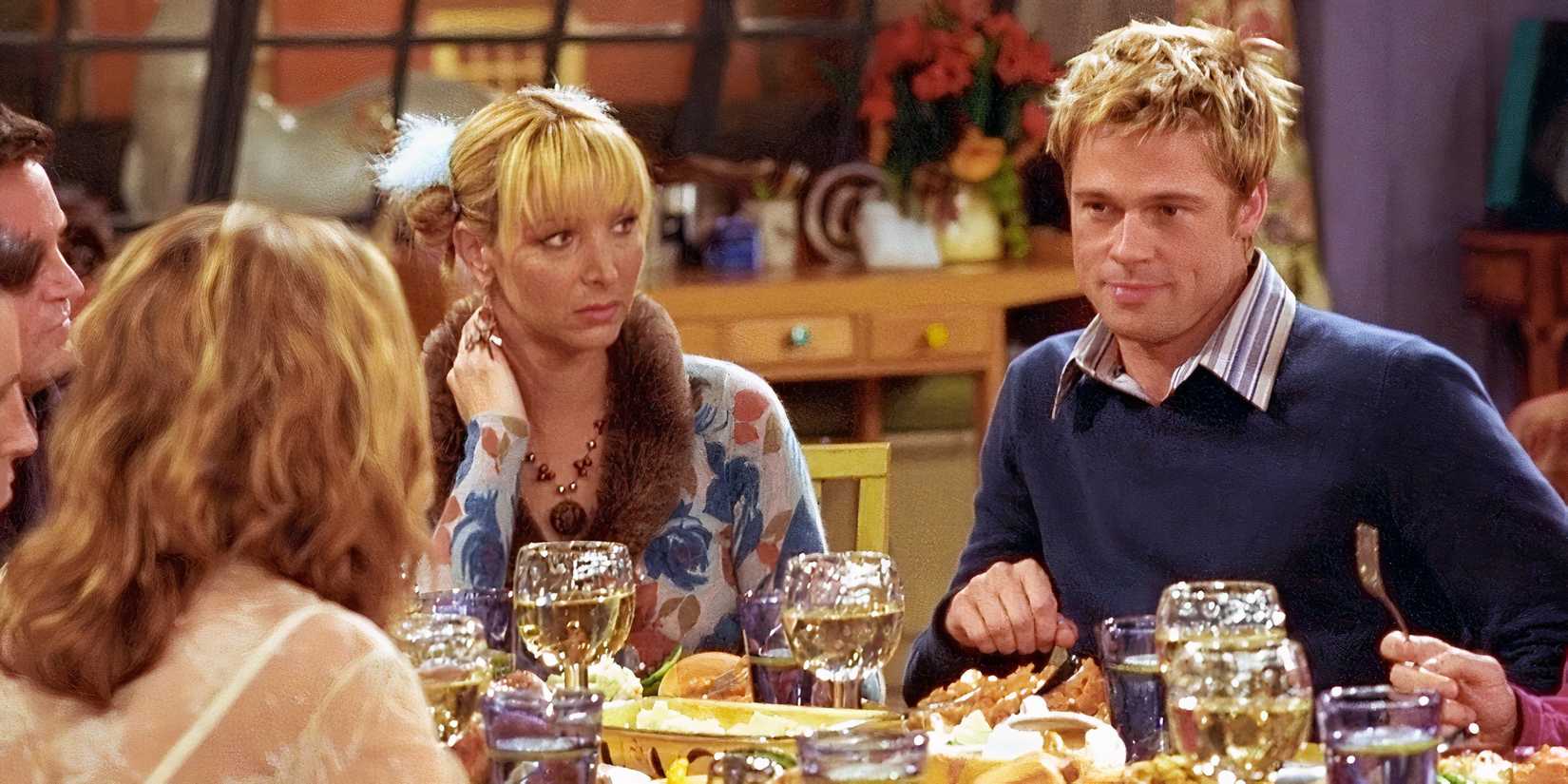 Brad Pitt em episódio de Friends