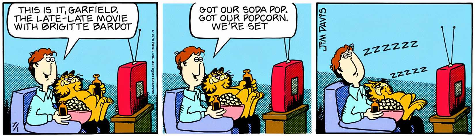 10 Hilarious Garfield Comics About Television (And Garfield's Love/Hate ...