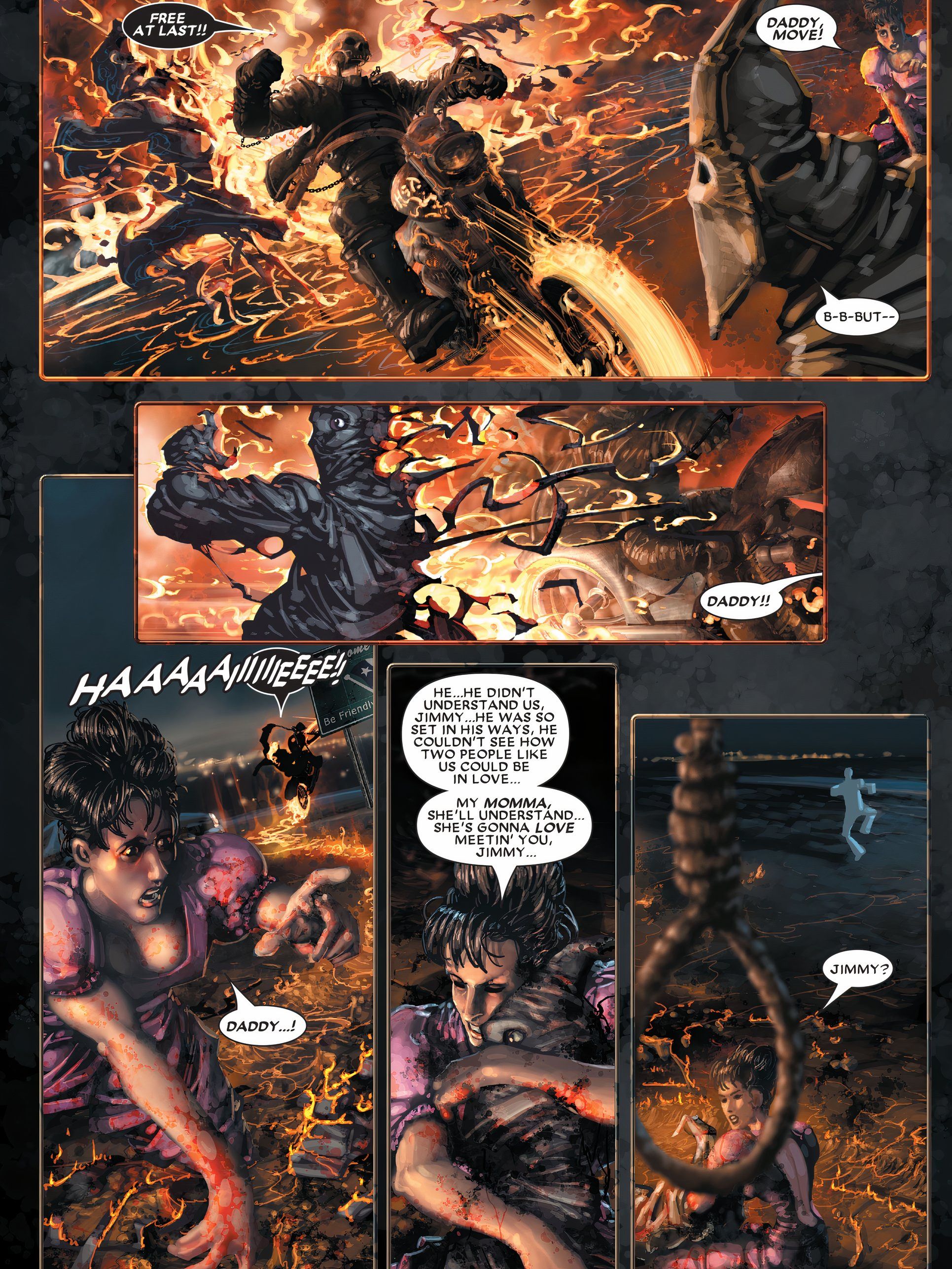 Ghost Rider is free from his contract.
