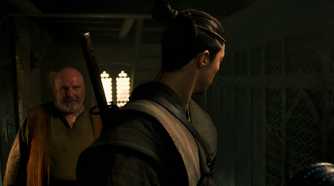 Basel Gill and Lan Mandragoran in The Wheel of Time