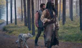 Hopper, Perrin Aybara, and Elyas Machera in The Wheel of Time