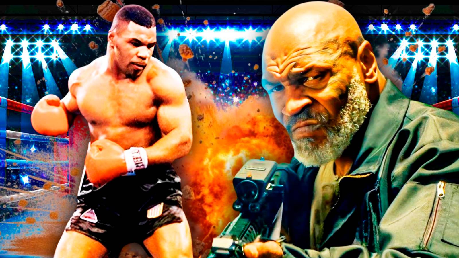 Iron Mike in Medellin movie and from his boxing days