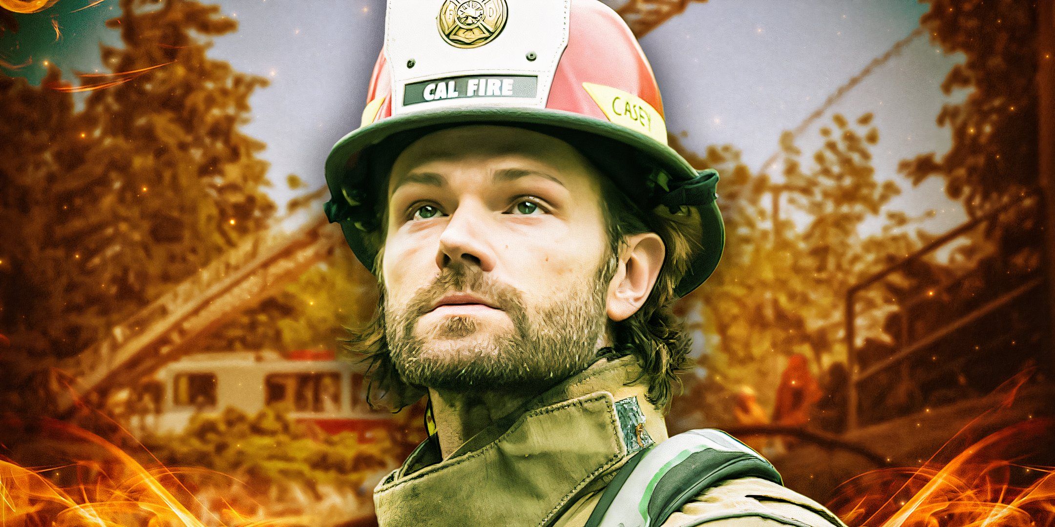 Jared Padalecki as Camden Casey in Fire Country season 3 episode 5