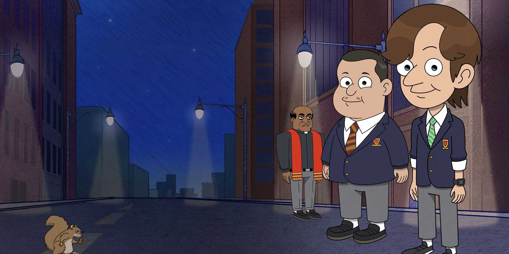 Jimmy e Marco em um pôster para Slippin' Jimmy.