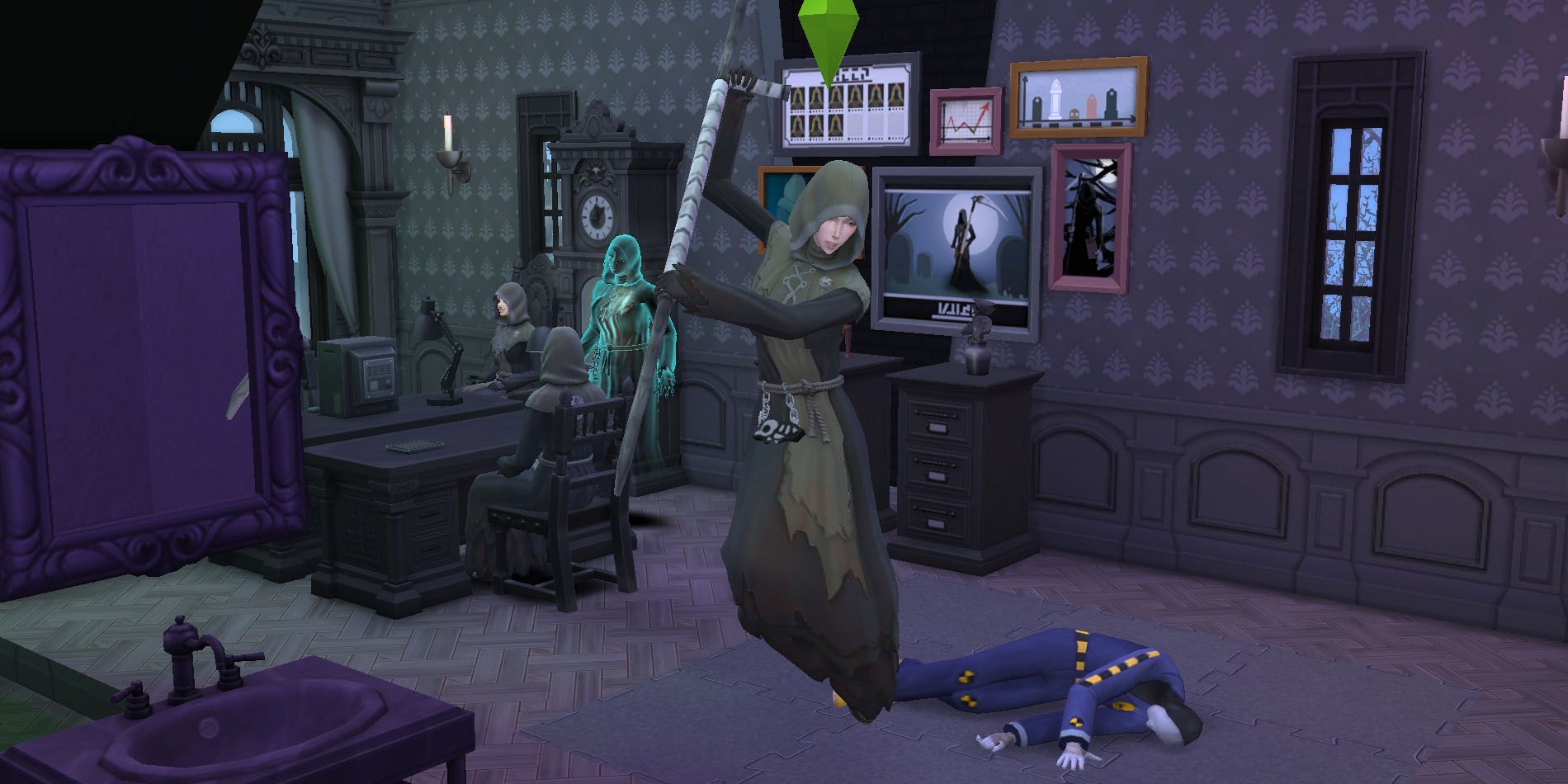 Funeral Director Mortician Sims 4