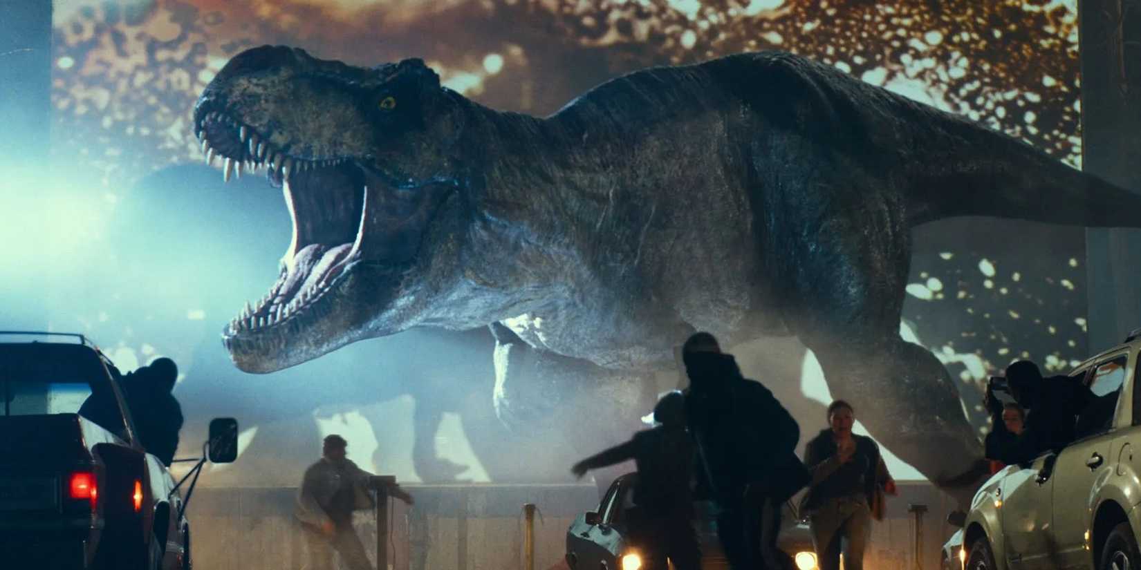 T-Rex at the theatre in Jurᴀssic World: Dominion
