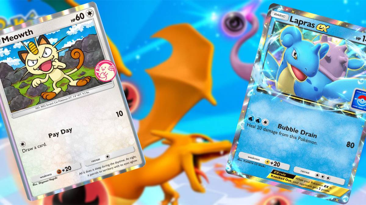 Pokmon TCG Pocket Adds First New Cards in New Lapras and Meowth Events