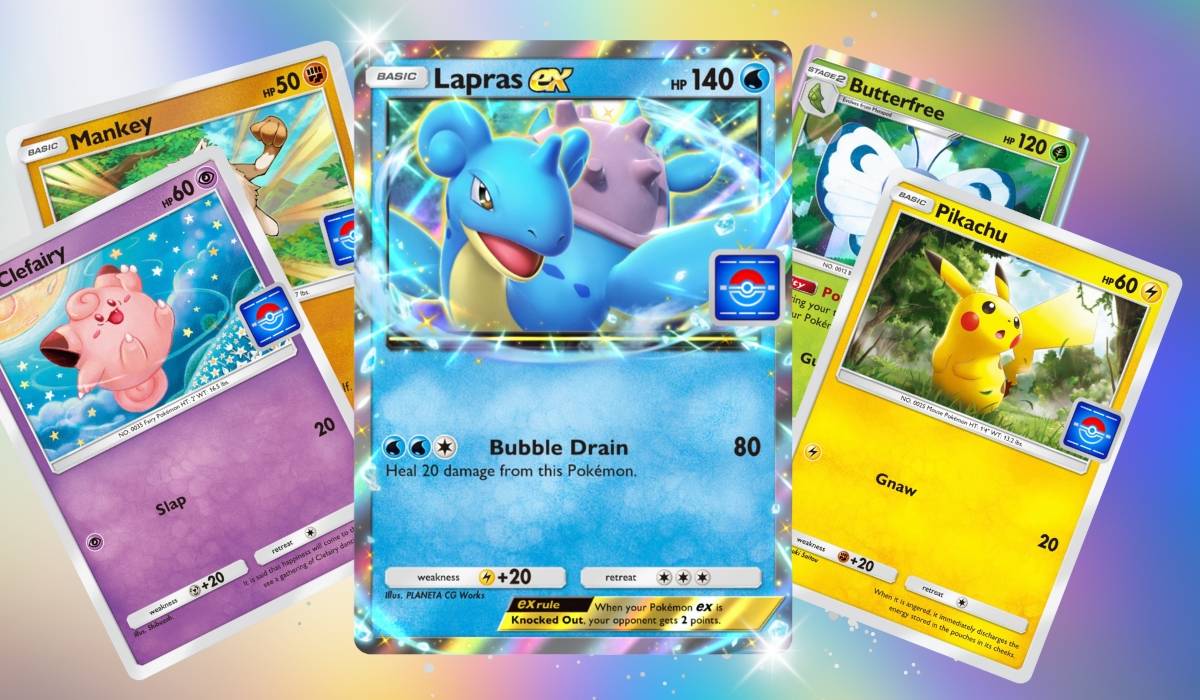pokemon card lapras ex - SVP 164 - Gold Full Art You cant add more than 20 damage in this way Pokmon TCG Pocket: How To