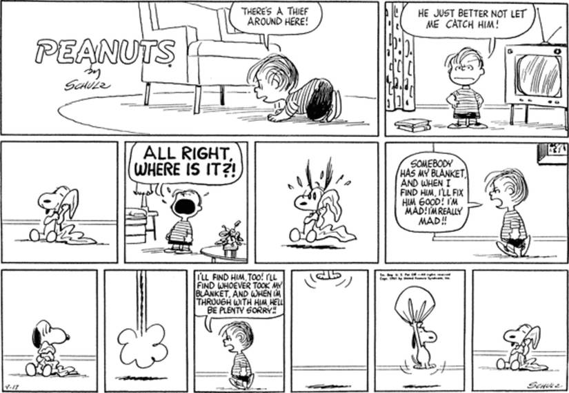 10 Peanuts Comics Where Snoopy Commits a Crime
