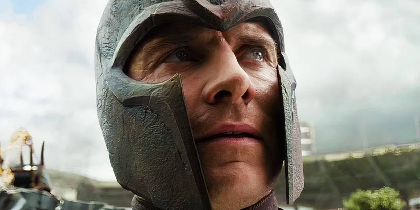 Magneto olhando para cima em X-Men: Dias de um Futuro Esquecido.