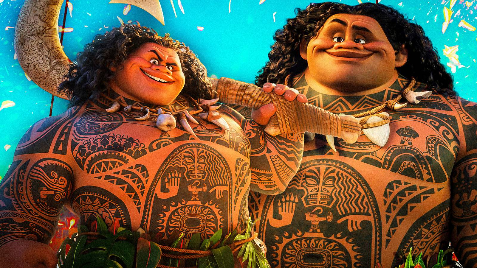 Maui’s Tattoo-Free Look in Moana 2