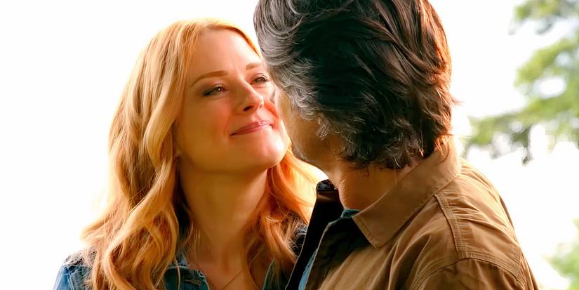 Mel smiling at Jack in Virgin River season 6