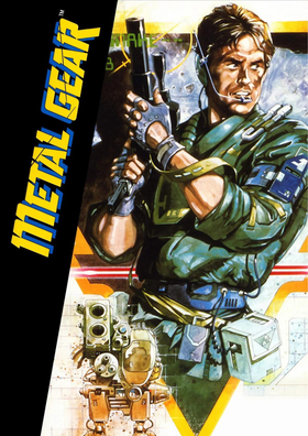 Metal Gear (1987) Video Game Poster