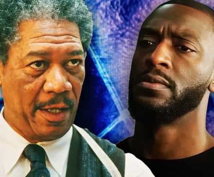 Морган Фримен в "Семь" и Элдис Ходж в "Кросс"