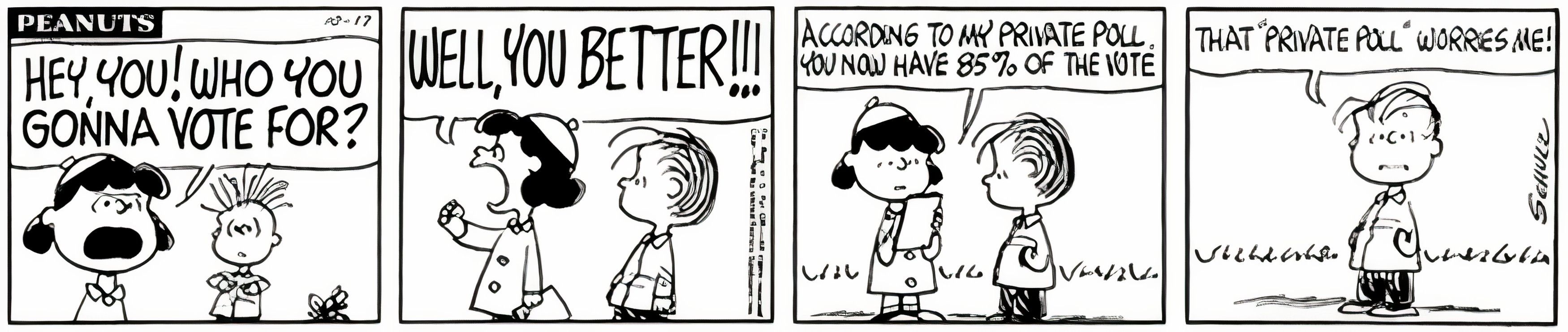 60 Years Ago, Peanuts Devoted Almost An Entire Month To Linus Running ...