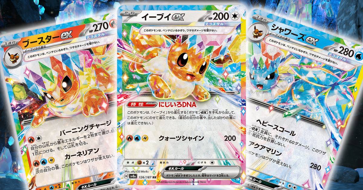 Pokemon TCG: All Eevee & Eeveelution Ex Cards From Prismatic Evolutions, Ranked Pokemon TCG: All Eevee & Eeveelution Ex Cards From Prismatic Evolutions, Ranked
