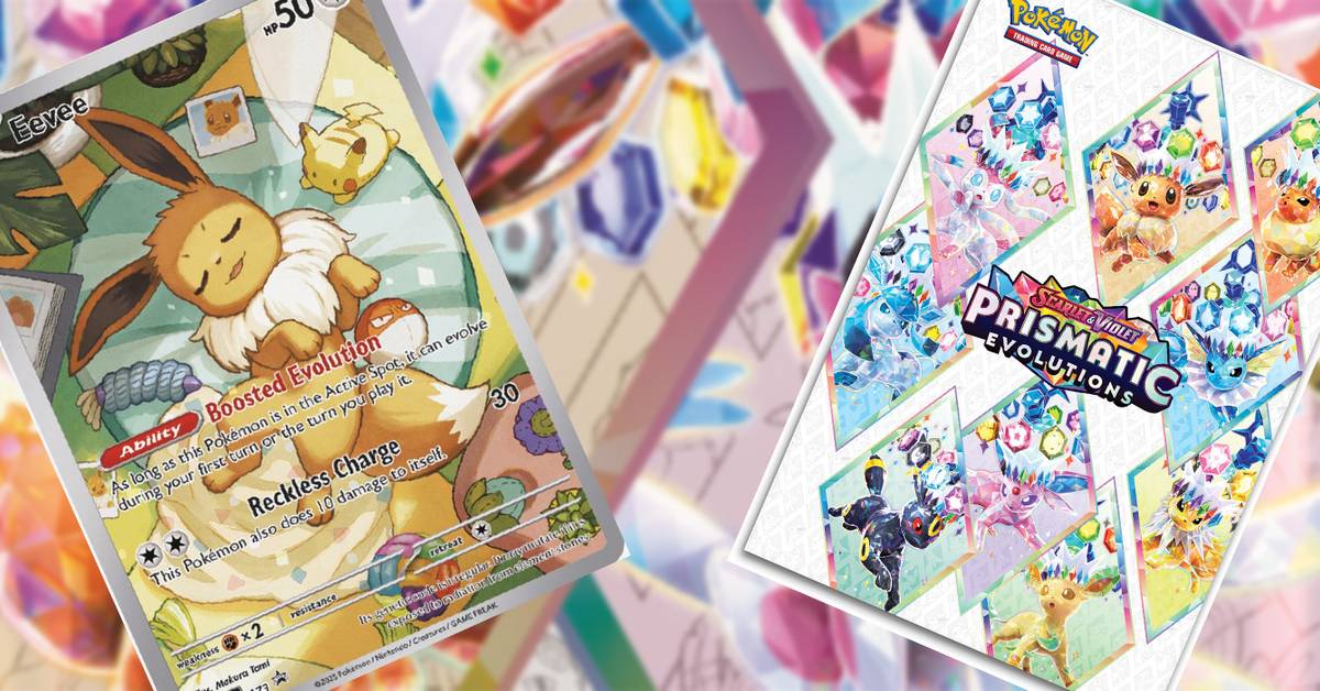 prismatic booster box release date All Prismatic Evolution products and release date for Pokmon TCG