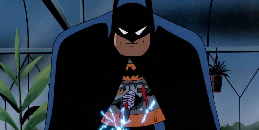 Robot Batman in His Silicon Soul in Batman the Animated Series