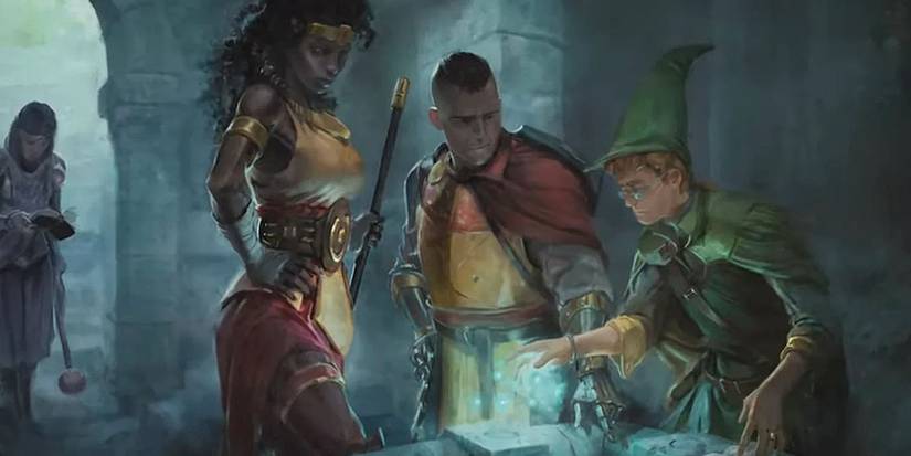 Scions of Elemental Evil premade characters Diana Eric and Presto based on Dungeons and Dragons Cartoon