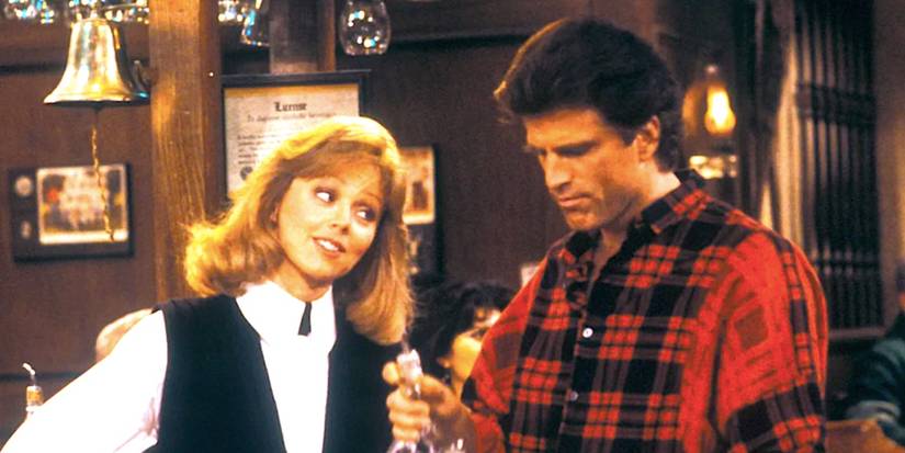 Diane (Shelley Long) e Sam (Ted Danson) em Cheers