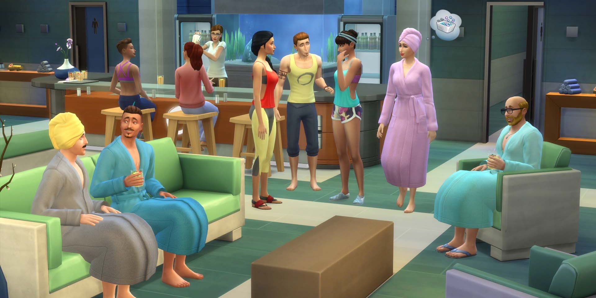 Sims 4: 10 mejores actividades de cuidado personal para Sims, clasificadas