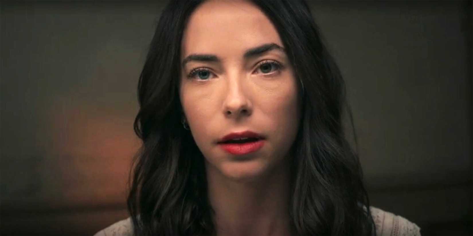 A close up of Special Agent Lala Dominguez in NCIS Origins