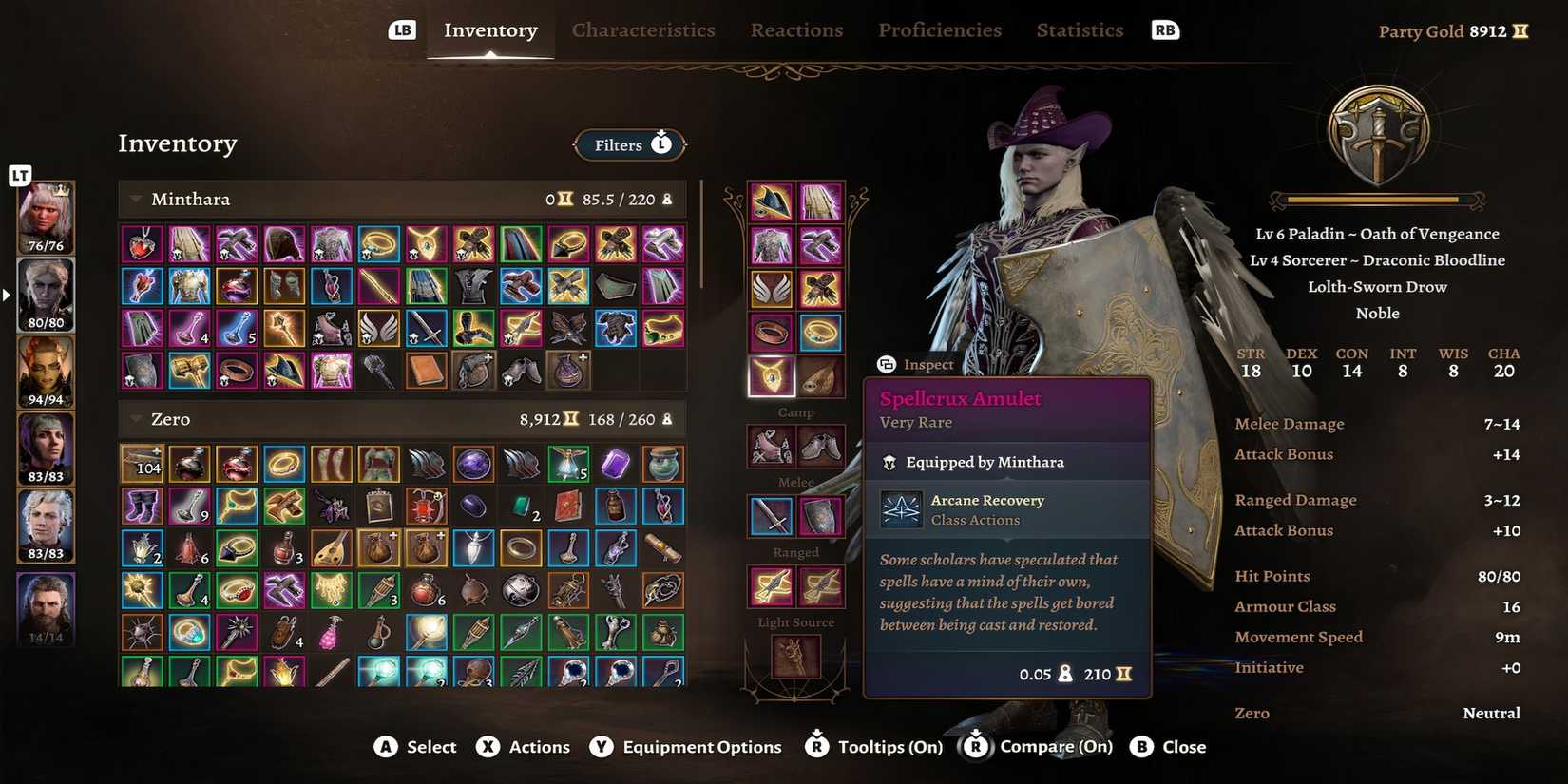 12 Best Armor Pieces For Sorcerers 9 Spellcrux Amulet Baldur's Gate 3