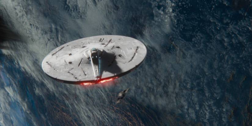 Star Trek Beyond Enterprise saucer section crash-2