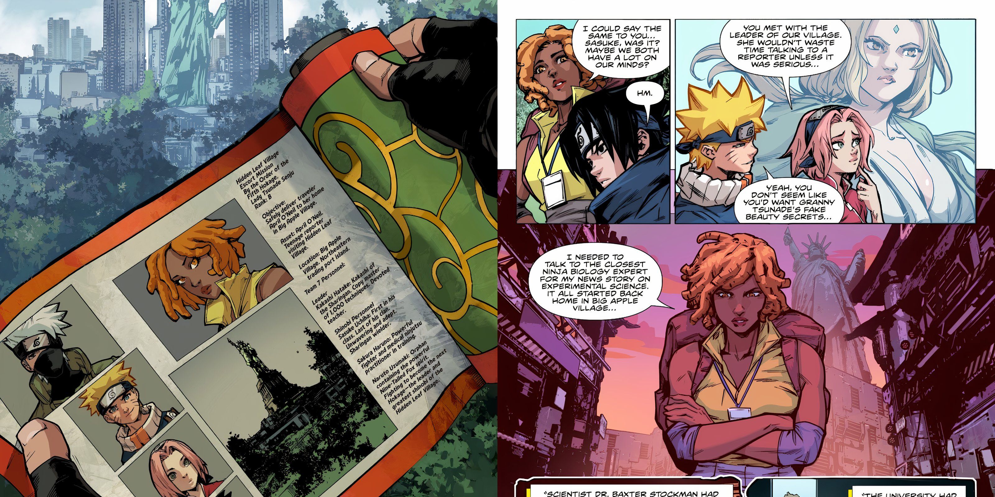 Naruto x TMNT Crossover Launches, Revealing the Comic's Place in Anime ...